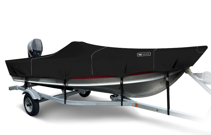 Sunbrella Boat Cover for V HULL FISHING Side Console, Narrow Series